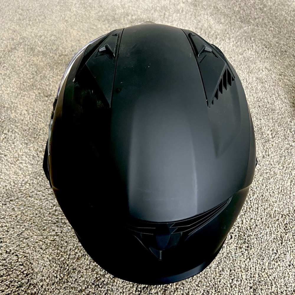 LS2 Valiant II Blackout Helmet